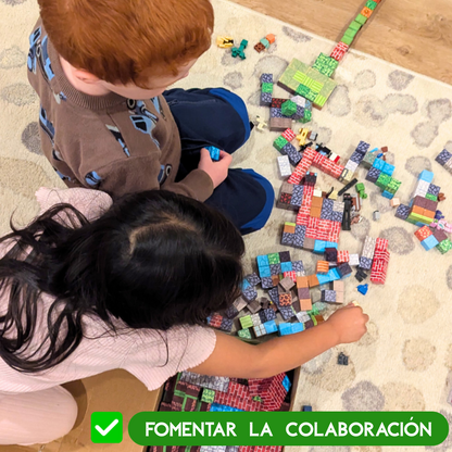 Set De 100 Bloques Magnéticos De Construcción