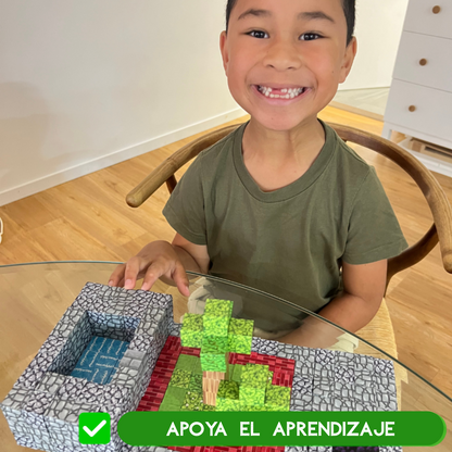 Set De 100 Bloques Magnéticos De Construcción