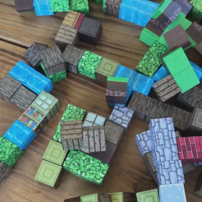 Set De 100 Bloques Magnéticos De Construcción